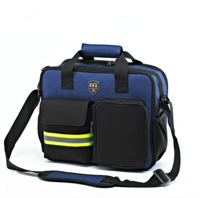 

FASITE Instrument Case Multi-function Portable Shoulder Pouch Tool Belt Tool Bag/Case Blue