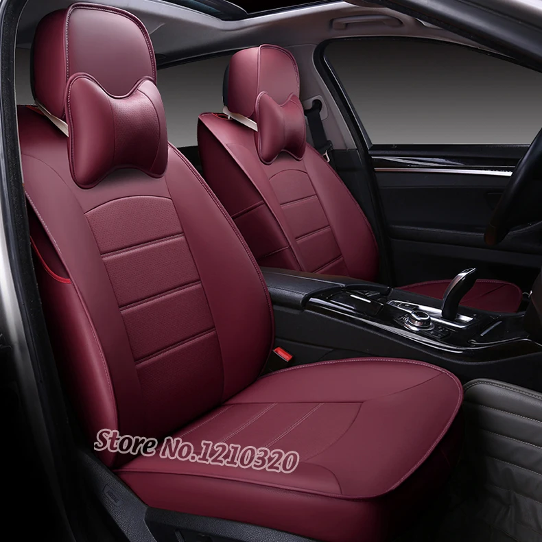 AT-CWH042  leather car set cover  (1)