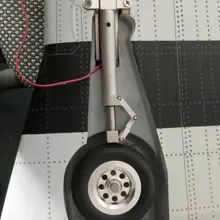 Kyosho/Global 90 класс RC шасси самолета подвеска ноги(P-47, P-51 и т. д.), втянутая шасси, полный металл