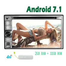 Pure Android 7.1 System in dash Car Stereo Autoradio Bluetooth Car DVD Player Octa Core 1080P HD Video Player support SWC Wifi M