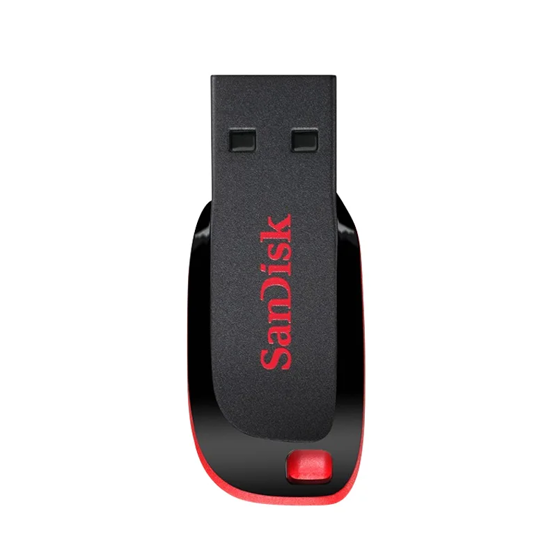 USB флеш-накопитель SanDisk Cruzer Blade 8 ГБ 16 ГБ 32 ГБ 64 Гб 128 ГБ флеш-накопитель USB 2,0 флеш-накопитель USB флешка u-диск