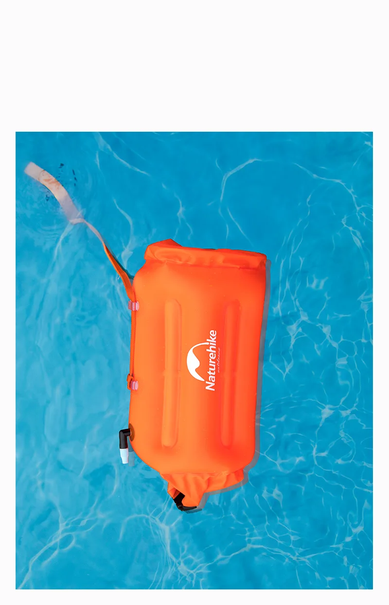 Naturehike Фабрика магазин безопасности плавать ming Безопасности надувной воздушный поплавок подушка безопасности для воды море подводное плавание бассейн Плавание трубка сумка