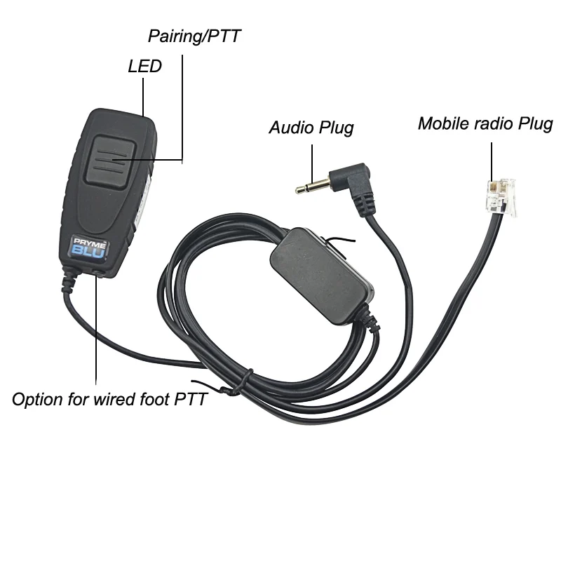 BTM-12J мобильное радио Bluetooth адаптер WALKIE TALKIE BLUETOOTH DONGLE 6 pin Crystal plug для Yaesu FT-7900R/E, FT-8900R/E, FT-8800