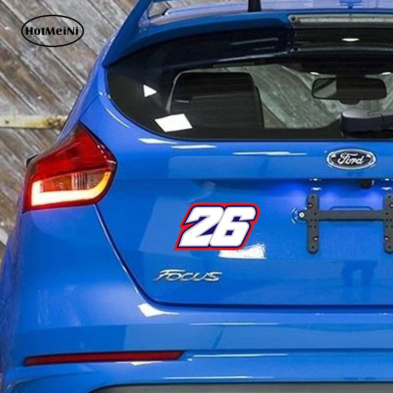 HotMeiNi автомобильный Стайлинг стикер водонепроницаемый 26 Moto GP Autocollants 3D s Авто vinstyle