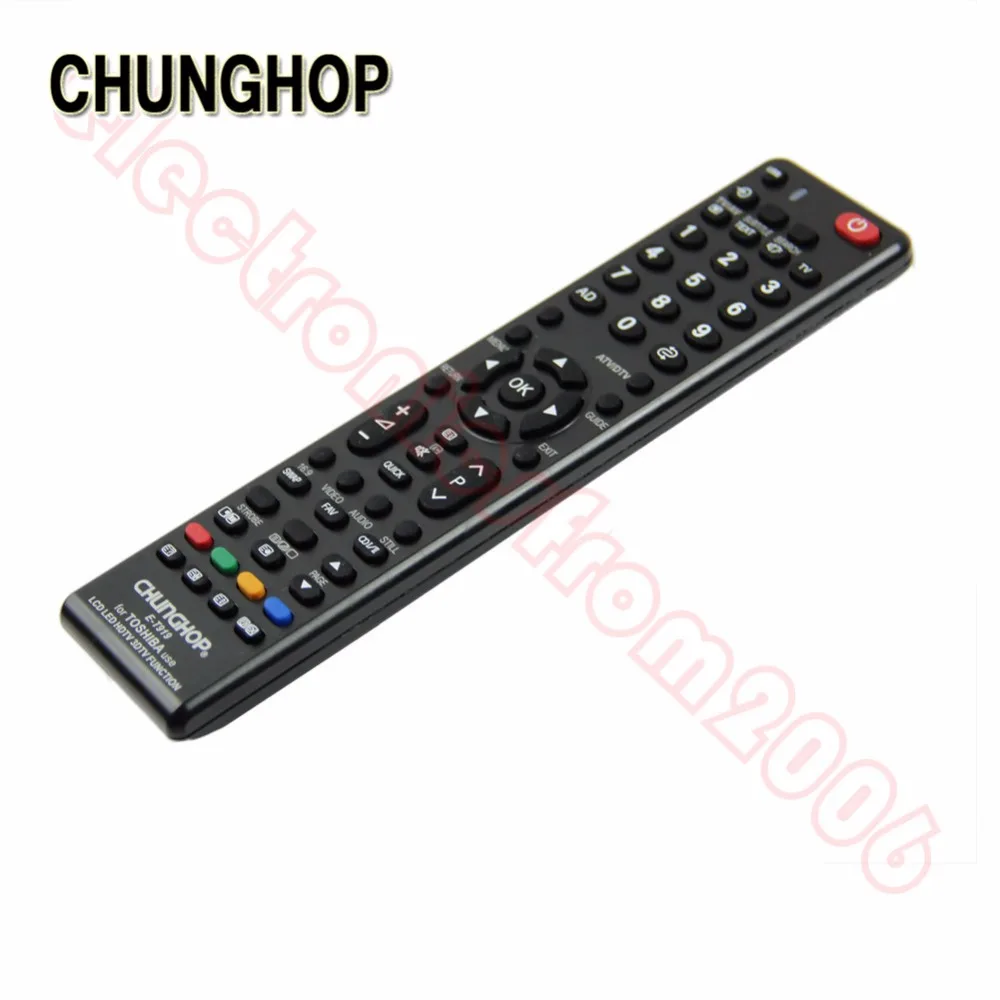 

CHUNGHOP TV Remote Control Universal LCD LED HDTV Remote Controler Control For Toshiba Television E-T919