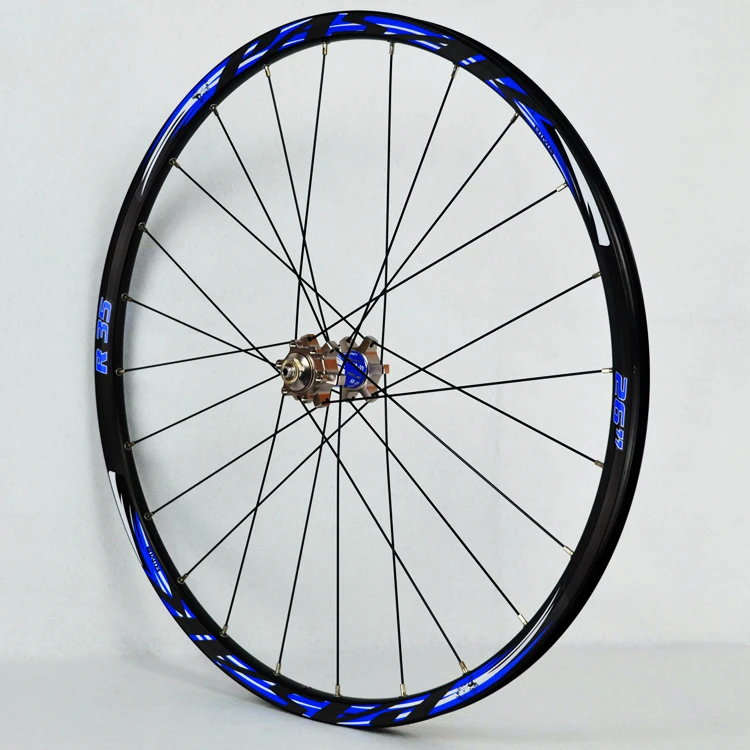 Clearance PASAK Mountain bike 27.5inch wheel 24Holes draw front 2 rear 4 bearing 26inch bicycle wheels 13