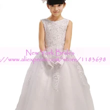 Vestido de daminha/Платья с цветочным узором для девочек; vestidos infantis; платья для первого причастия для девочек