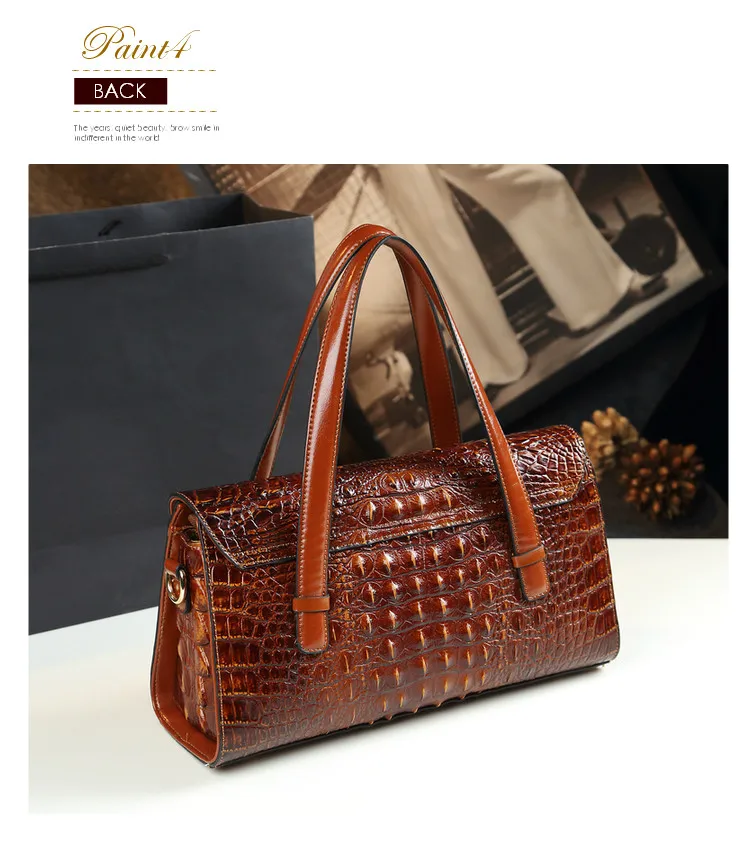 ICEV Европейский стиль роскошные сумки женские сумки Дизайнерские высокого качества крокодиловый узор спилок кожаные женские сумки