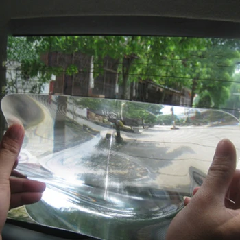 

New Wide Angle Fresnel Lens Car Parking Reversing Sticker Useful Enlarge View Angle fresenl lens