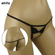 Женские трусики с вырезами, открытая промежность, трусики с бантом, верности, стринги, сексуальные стринги, сексуальное нижнее белье, Tback микро стринги, сексуальное женское белье