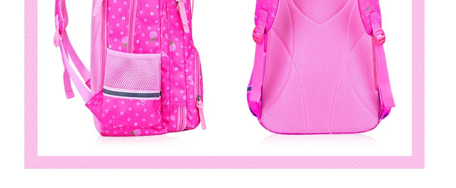 Детские рюкзаки с принтом в горошек для девочек, сумки для начальной школы, Новые рюкзаки с большой вместительностью для детей, рюкзаки для книг, сумки для книг, Mochila Escolar