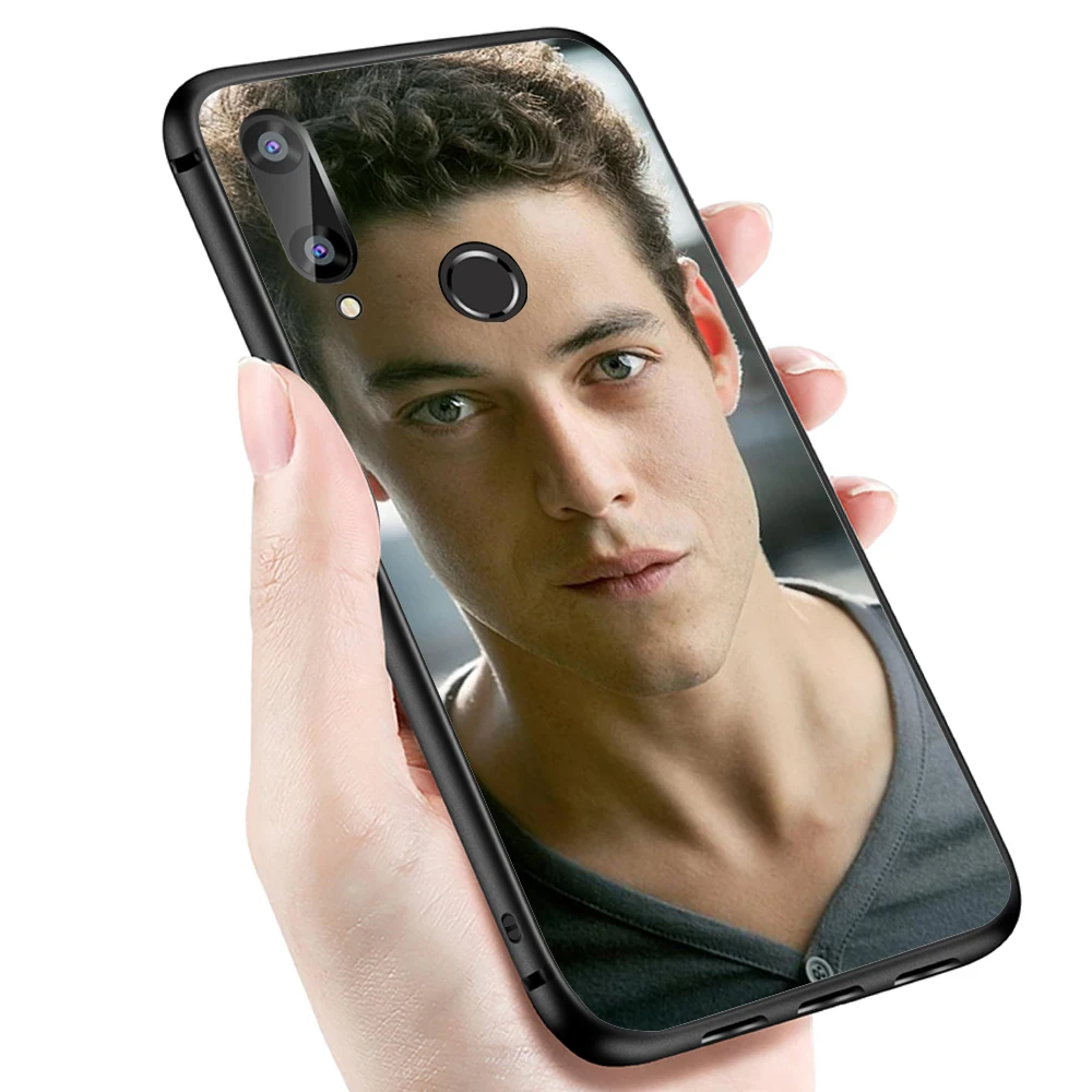 

Black TPU Soft Phone Case for Redmi Note 5 Mr Robot Redmi Note 6 pro 7 pro Global 5 Plus Redmi 4 Back Bag