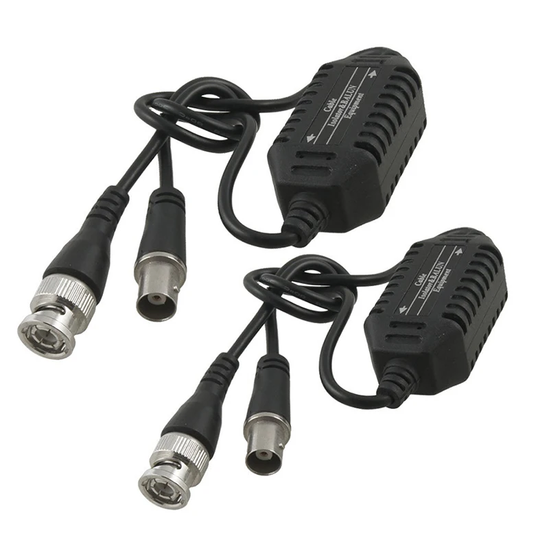 

2 pcs of MOOL 2pcs BNC Male to Female Coaxial Ground Loop Isolator Balun