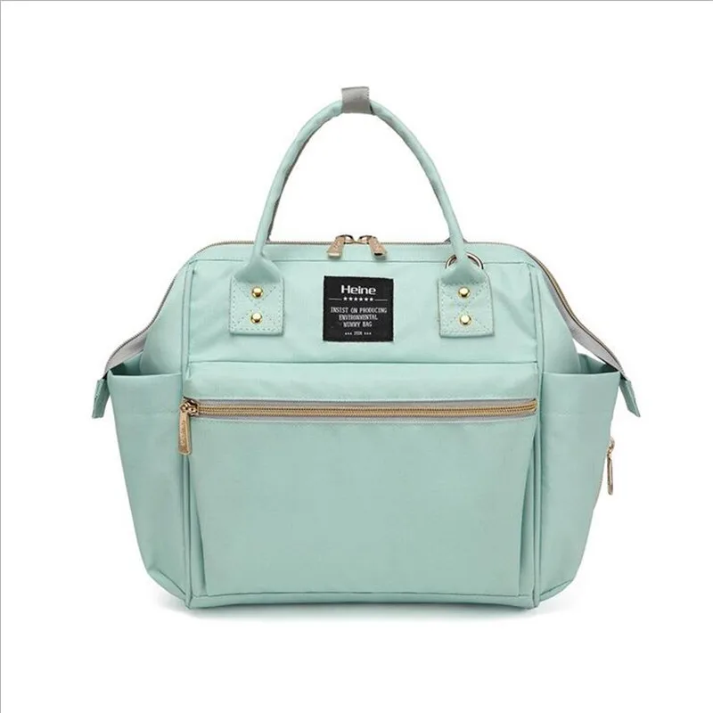Hot Mom Outdoor Nappy Changing Diaper Bags Mother and Baby Tote Bags Multi-functional Shopping Fashion Handbag Messenger Bags 09