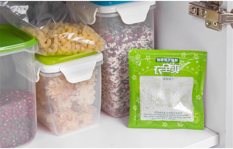 JiangChaoBo бытовые чистящие средства химикаты быть шкаф ванная комната, влагопоглощающий осушитель сухой мешок