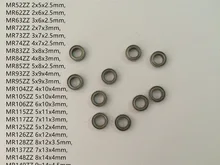 Roulements à billes blindés en métal, 10 pièces, série MR MR52ZZ, MR149ZZ, modèle Miniature