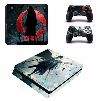 

Anime Naruto PS4 Slim Skin Sticker For PlayStation 4 Console and Controllers PS4 Slim Skins Stickers