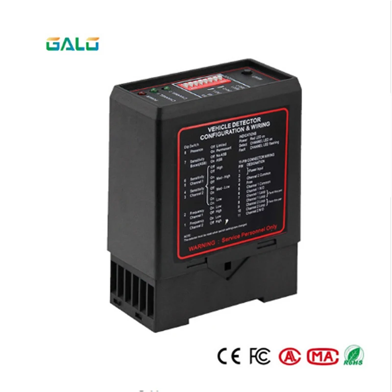 

Dual Channel Inductive Loop Vehicle Detectors Inductive Loop Ground Best Vehicle Detector for Access Controls