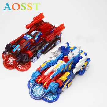 

Action Figures Explosive Flying Car Transformation Cars Toys Plastic Deformation Mobile ROCKET SHOT Humanoid Robot Garage Kit