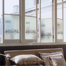 Офисная витрина магазина стеклянная наклейка скраб стеклянная пленка скользящая дверь балкон прозрачные непрозрачные для ванной стекла-76