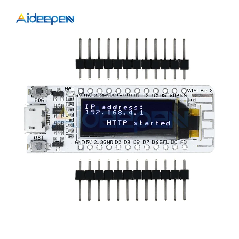 

0.91 Inch OLED Display ESP8266 Wireless WIFI Development Board Internet Of Things Development Module For Arduino NodeMcu ESP Kit