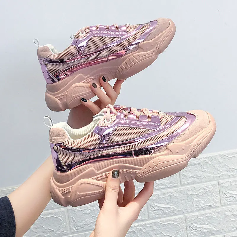 

2019 new breathable gym outdoor sports ladies jogging walking sneakers casual breathable new women running shoes E31-09