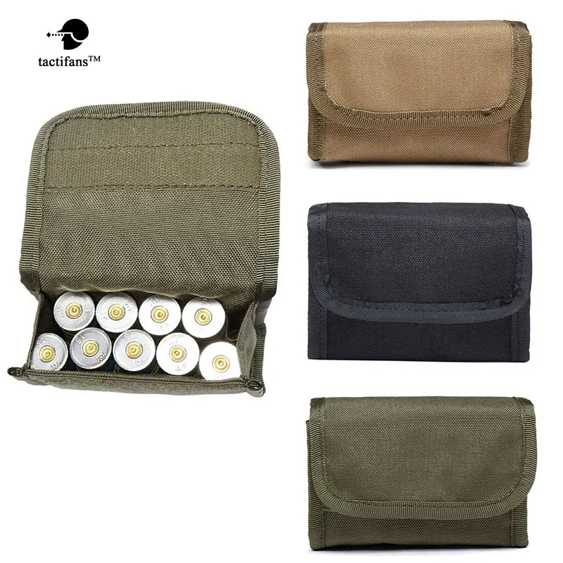 TACTIFANS Tactical Magazine Pouch 10 Bullets 12 Gauge Scattered Molle
