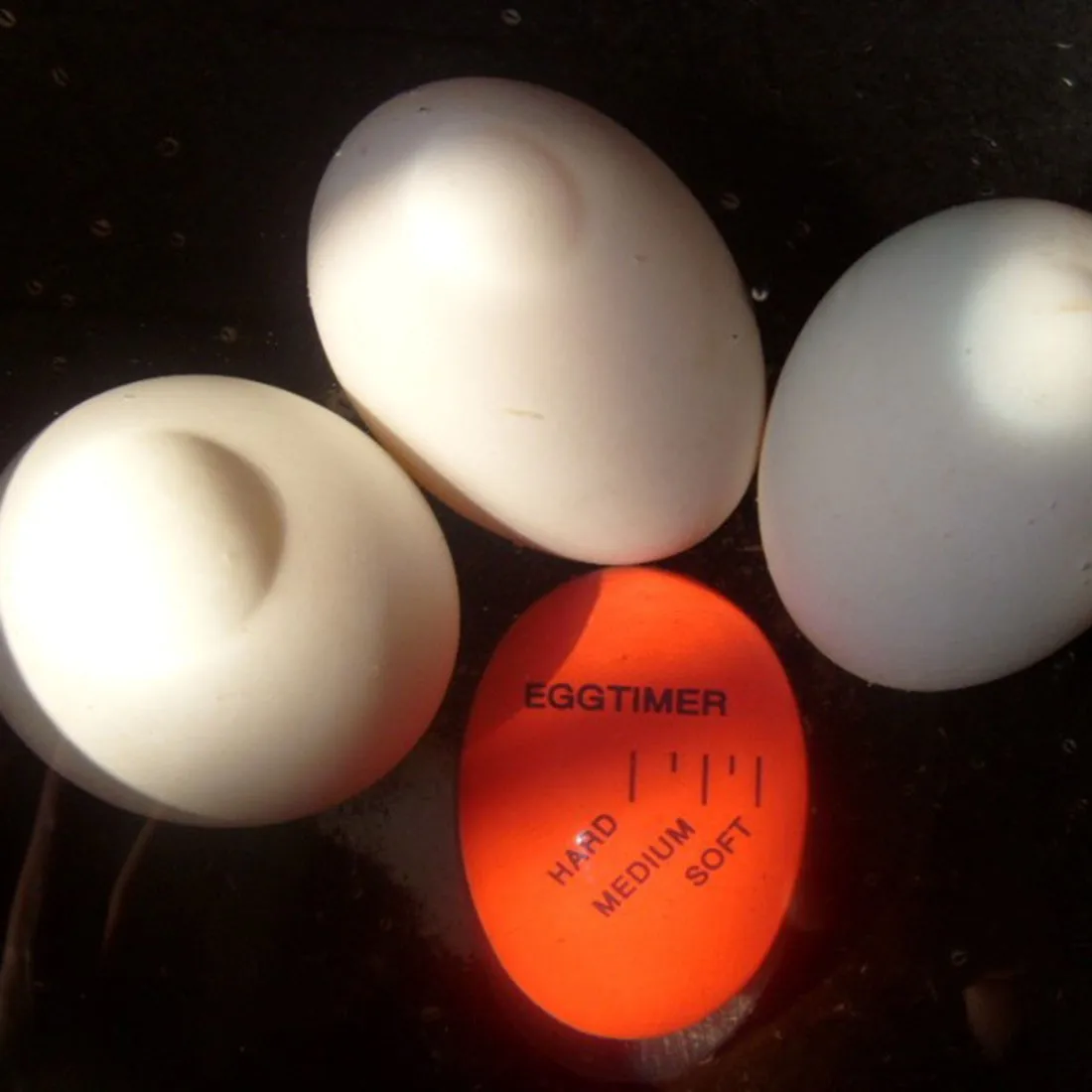 Новинка, 1 шт., таймер для яиц, управление мягкими вкрученными яйцами, вкусные мягкие вкрученные яйца, кухонный экологически чистый полимерный таймер для яиц