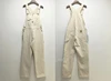 BOB DONG 40s Three-In-One Pocket High Back Vintage Overalls Men's 13oz Denim Jumpsuit White Cottonseed Hulls 2