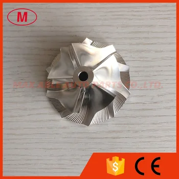 

TD05H reverse 51.20/69.10mm 5+5 blades Turbocharger Billet/milling/aluminum 2618 compressor wheel
