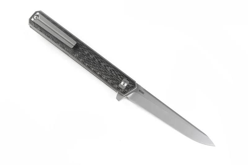 Dicoria qm qwaiken Tatical Флиппер складной нож Титан ручка M390 лезвие шариковый подшипник Кемпинг Открытый выживания EDC инструменты