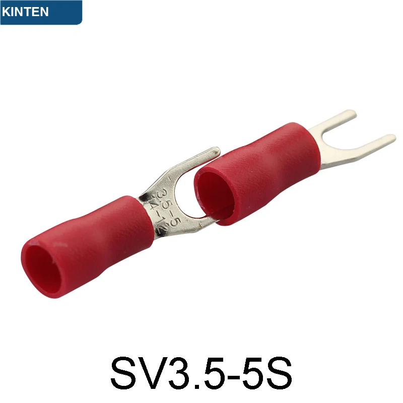 SV3.5 5S fork pre insulated terminal socket nose U type terminal copper