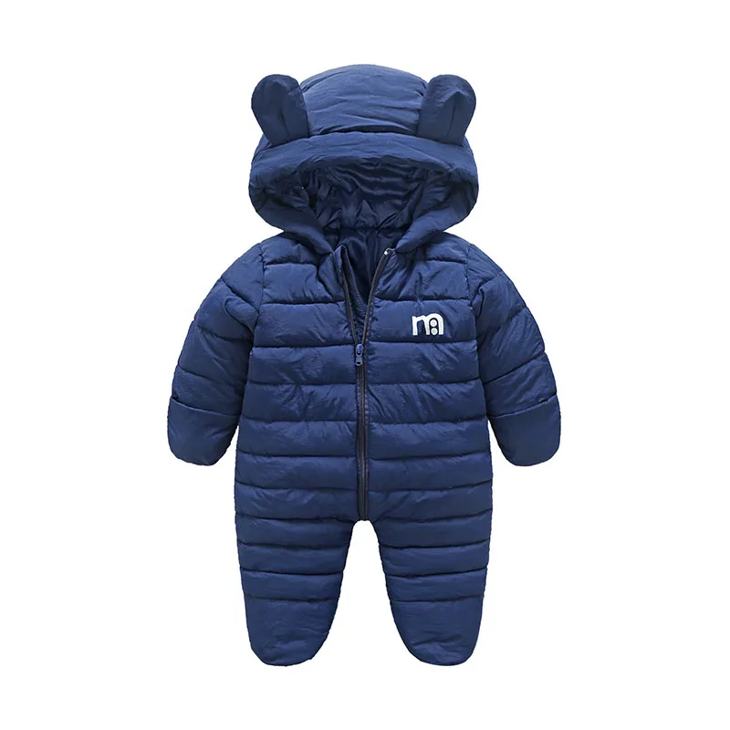 Baby Snowsuits Newborn Infant Overalls With Bootie Winter Baby Jackets