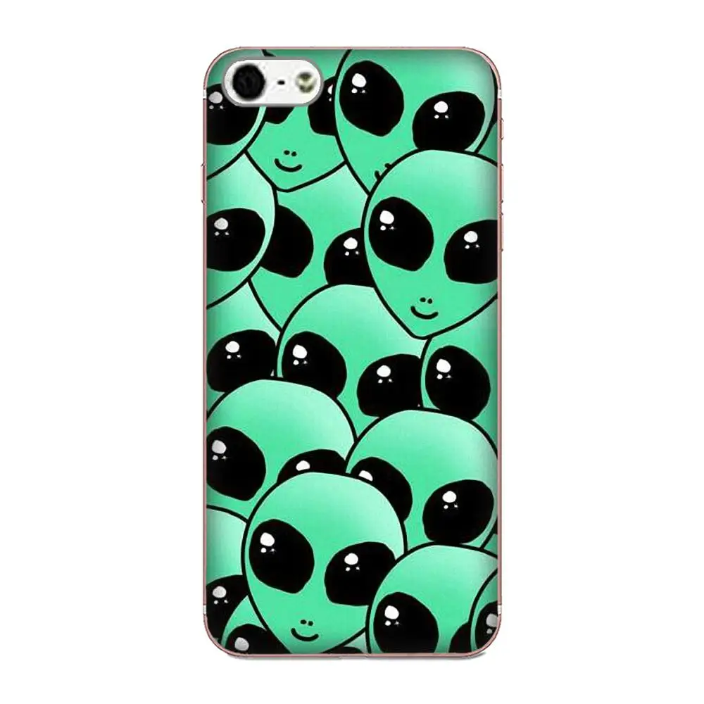 Trippy Alien высококачественный классический чехол для телефона Apple iPhone 4 4S 5 5C 5S SE 6 6S 7 8