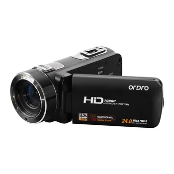 

ORDRO HDV-Z8 1080P Full High Definition Video Recording 16x Digital Zoom 24.0 Mega-Pixel HI CMOS Sensor Camera With LCD Screen