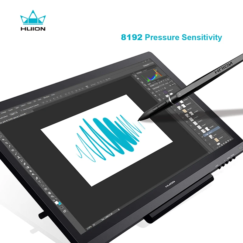 Графический планшет HUION KAMVAS GT 191|ips monitor|interactive pen displaydisplay monitor |