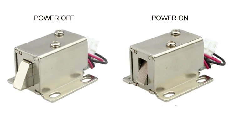 12 В мини электрический замок подходит для ящика шкафа замок электронный дверной замок Электрический Болт замок