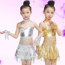 10 компл.) Дети Танцы Балетные костюмы Одежда для балета кисточки сцены девочек r's полный костюм по