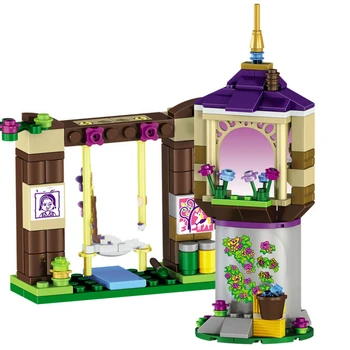 

148 Pcs 37000 Princess Rapunzel's Best Day Ever Building Blocks Kits city 41065 Princess Rapunzel Figures Model Toys Bricks