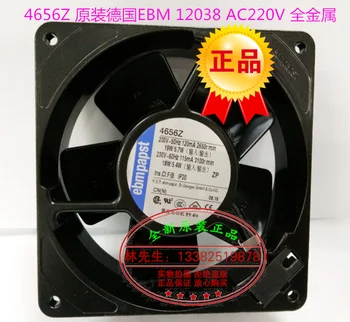 

Free Shipping New original ebmpapst 4656 Z 12038 AC220V 19W 120 * 120 * 38mm reflow fan UPS cooling fan