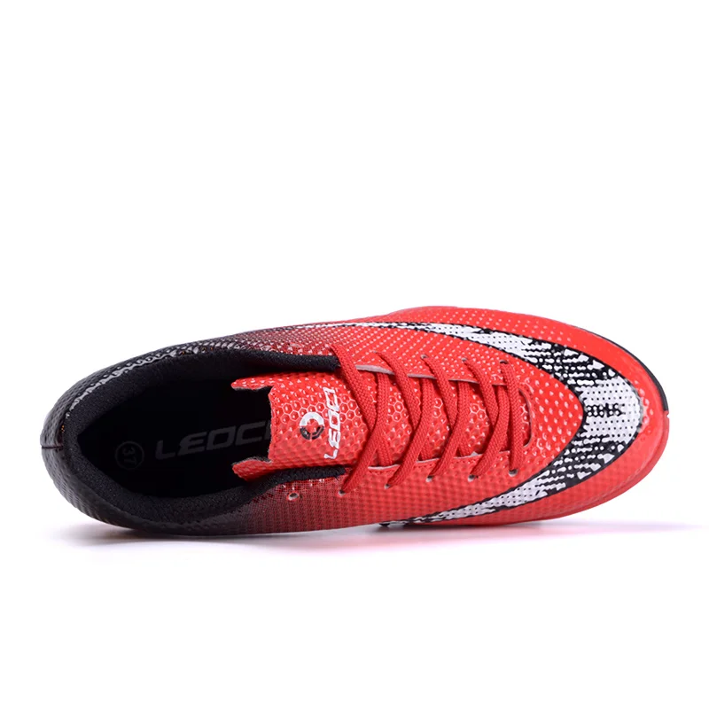 Los hombres TF de fútbol Zapatos de deporte Zapatos de fútbol de los niños de Interior de césped de fútbol botas de fútbol zapatos Zapatillas Futbol Sala Hombre