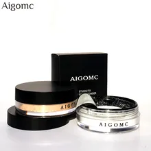 Aigomc, новинка, профессиональная косметика для лица, водостойкая, контроль жирности, минералы, белый цвет, контур для макияжа, полупрозрачная рассыпчатая пудра, палитра