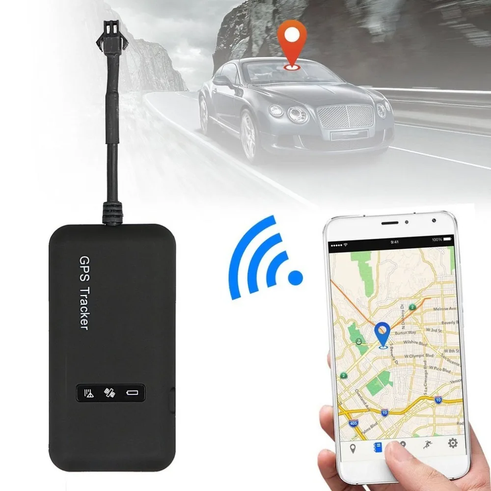 Мини в режиме реального времени автомобильный gps-трекер локатор GPRS GSM устройство слежения Противоугонная универсальная для автомобиля