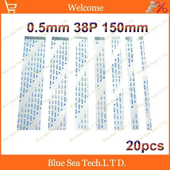 

20pcs/lot FFC FPC Flexible Flat Cable 0.5mm pitch 38pin 150mm Isotropy or Anisotropy cable,20624.Welcome custom-made Order.