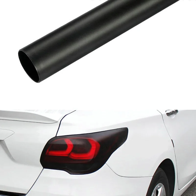 

30*100cm Matt Smoke Light Film Car Matte Black Tint Headlight Taillight Fog Light Vinyl Film Rear Lamp Tinting Film Automobiles