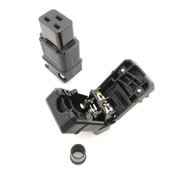 

Rewirable PDU UPS 16A 250VAC IEC 320 C 19 plug, IEC C19 DIY plug, IEC 320 C19 connector IEC C19 female Plug 16A Connector#