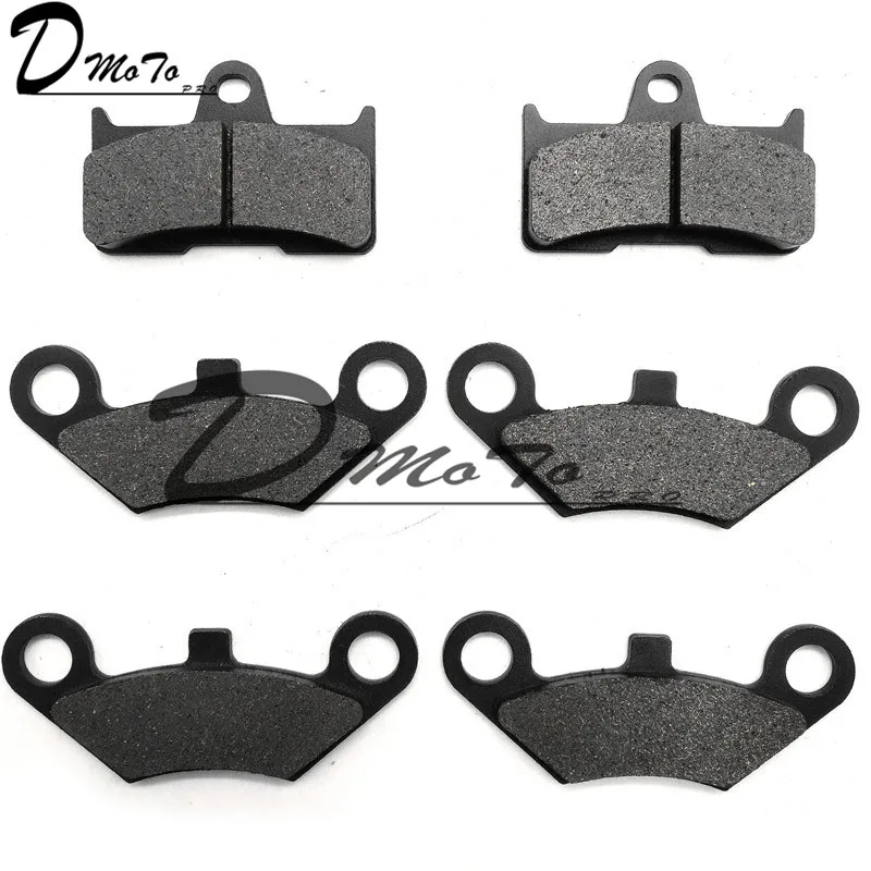 

3 Pairs Semi metallic Front Rear Brake Pad For CFmoto CF500 500 500CC CF600 600 600CC X5 X6 X8 U5 ATV UTV Shineary