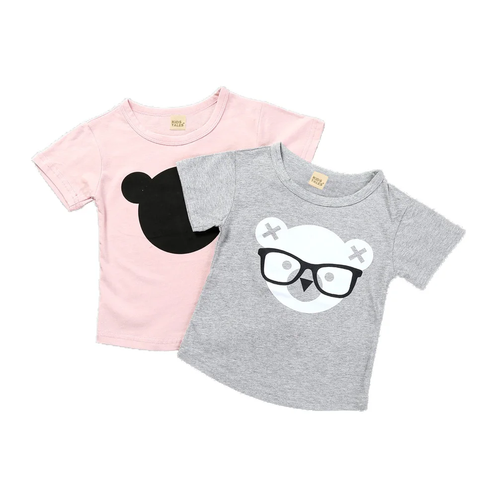 Летние модные детские футболки для мальчиков и девочек, футболки Детские хлопковые топы с короткими рукавами, футболки для малышей, дизайнерская детская одежда, DBT007