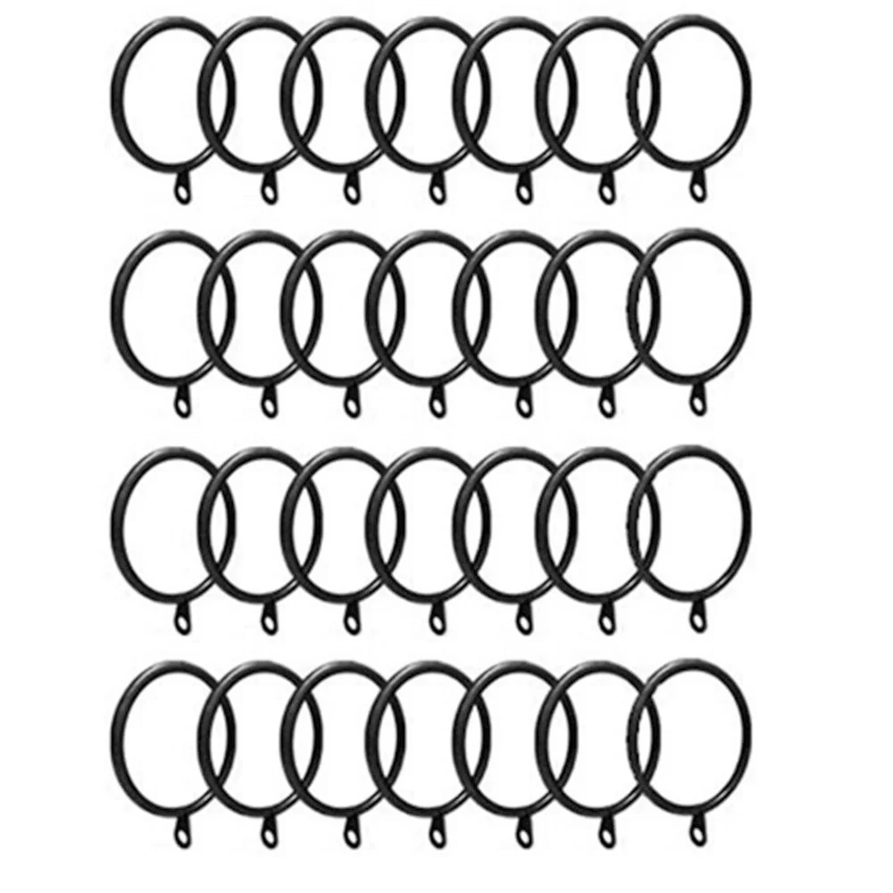 28 шт./компл. шторы крюк римские кольца металлическое кольцо Душ висит кольцо для карниза застежка для занавески декоративные аксессуары