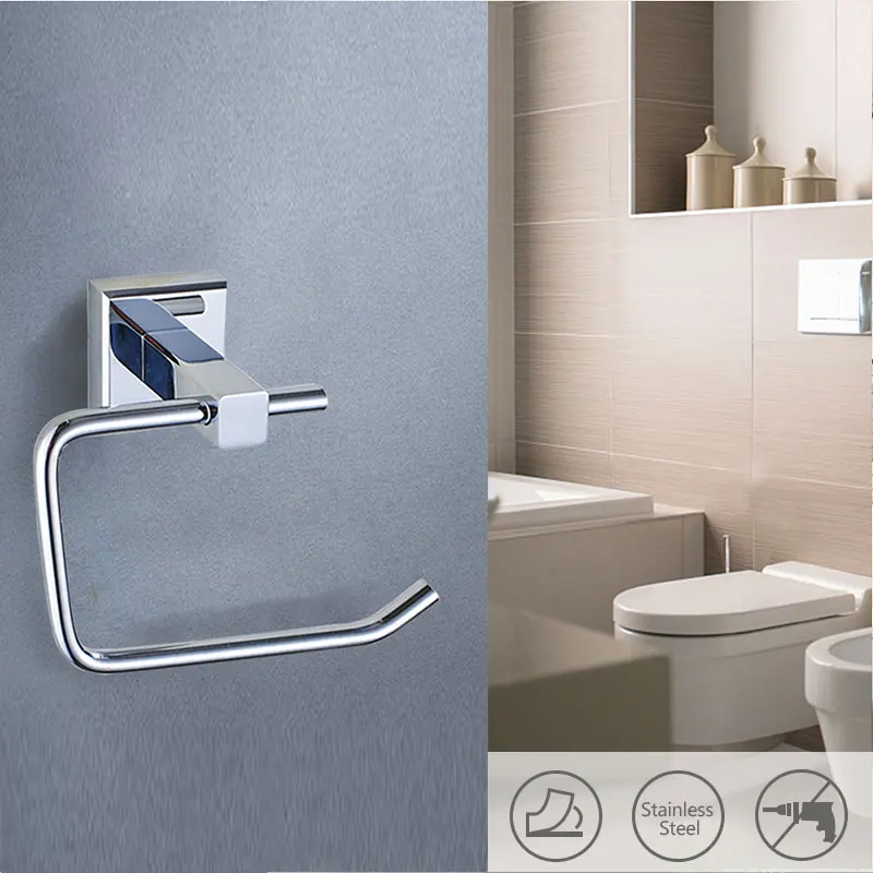 

1pc Bathroom Toilet Paper Holder Copper Tissue Paper Towel Stand Holder Accessories WXV Sale